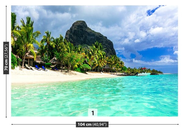 Fototapet Insula Mauritius