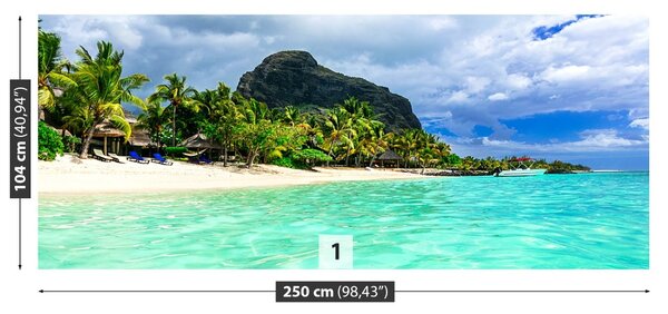 Fototapet Insula Mauritius