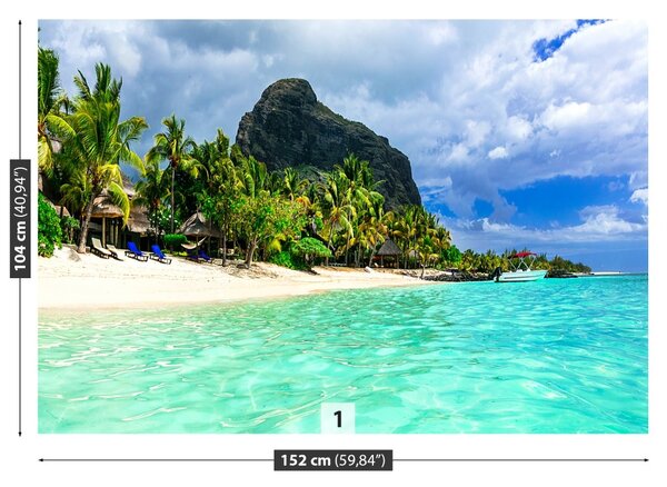Fototapet Insula Mauritius