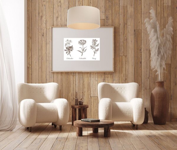 BPS Koncept Boho lampă suspendată 1x60 W cremos-bej 0E0-130-40