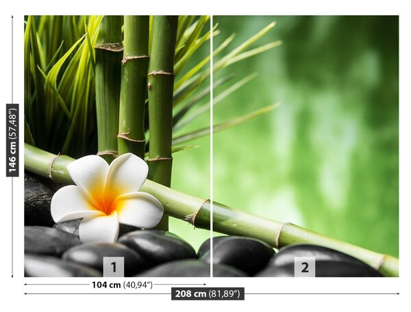 Fototapet frangipani Bamboo