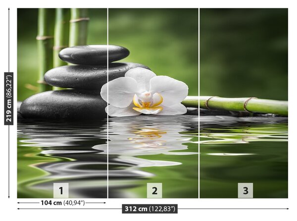 Fototapet Orchid Zen