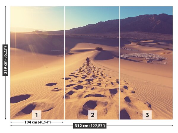 Fototapet Sandy Desert