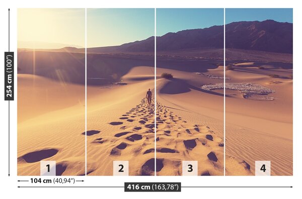 Fototapet Sandy Desert