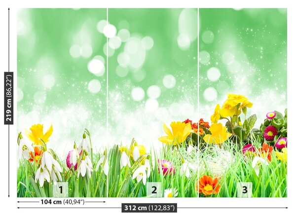 Fototapet Paste Flori