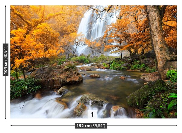 Fototapet Klong Lan Cascada