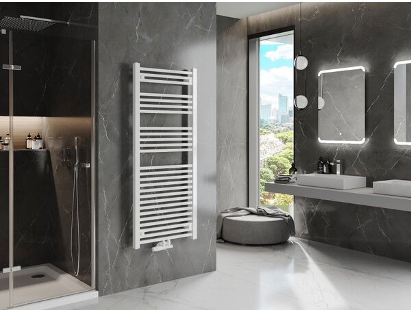 Mexen Pluton radiator baie 1450 x 600 mm, 835 W, alb - W106-1450-600-00-20