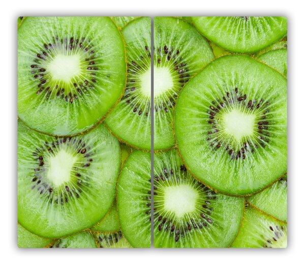 Tocator din sticla kiwi