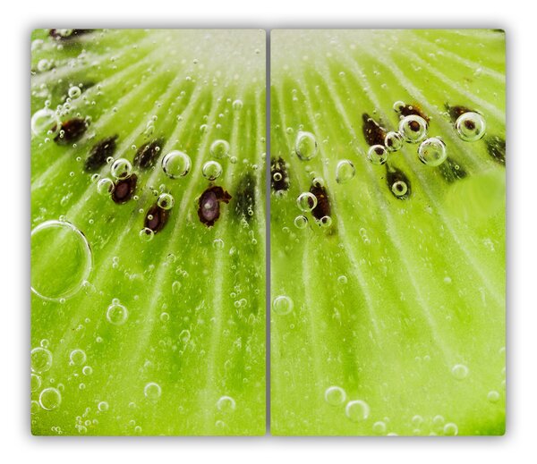 Tocator din sticla kiwi