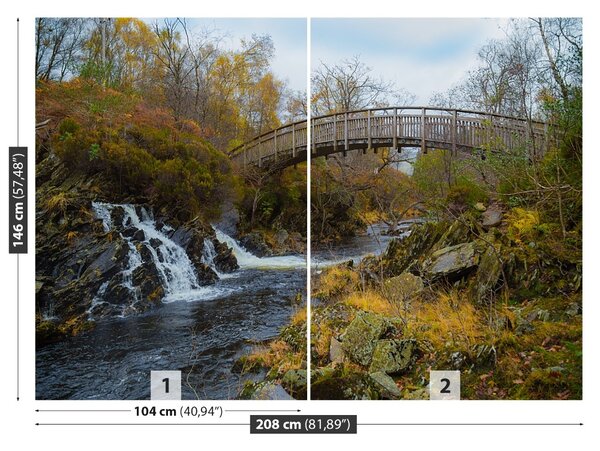 Fototapet Râul Scoția