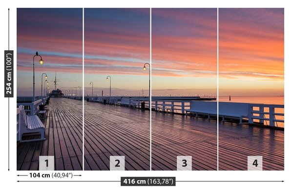 Fototapet Sopot Molo