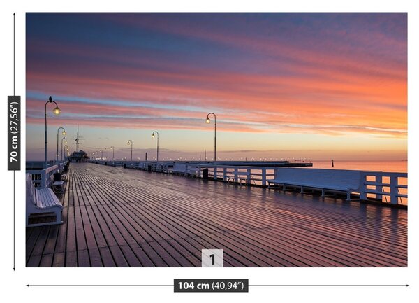 Fototapet Sopot Molo