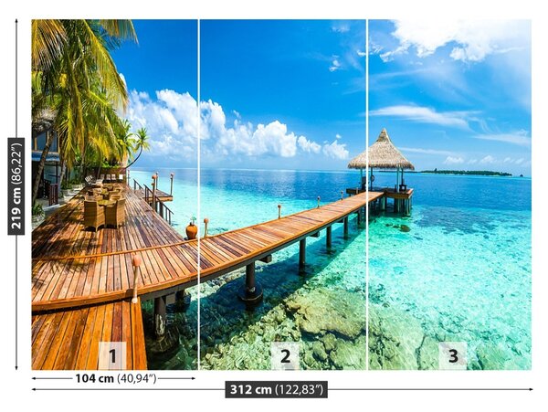 Fototapet Paradis tropical