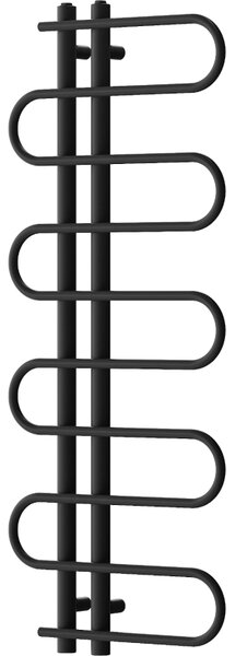 Mexen Kiso radiator decorativ de baie 1250 x 500 mm, 256 W, negru - W114-1250-500-00-70