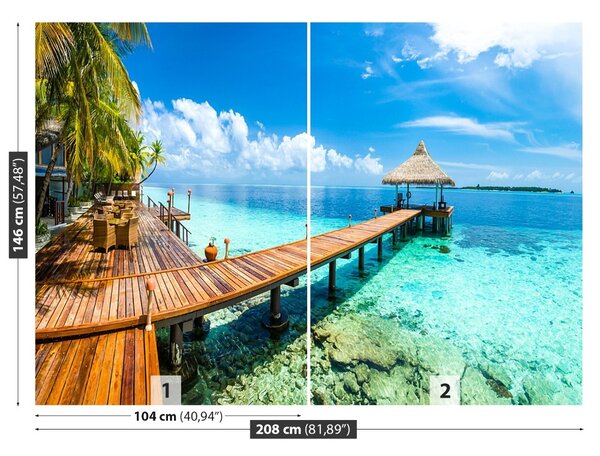 Fototapet Paradis tropical