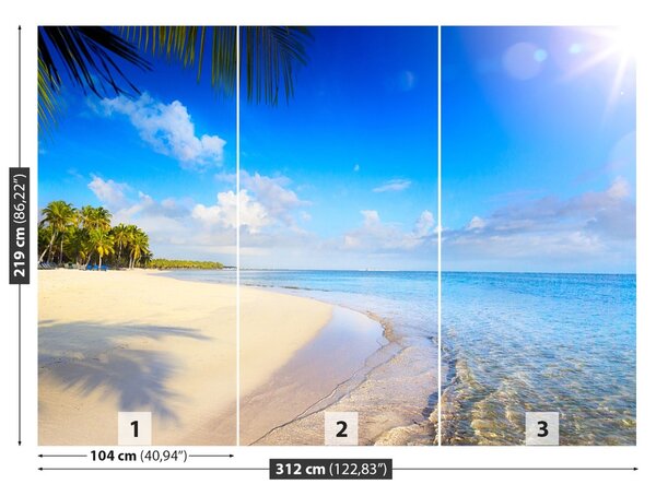 Fototapet tropical Beach