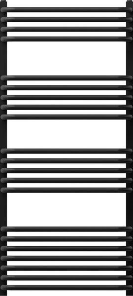 Mexen Apollo radiator de baie 1210 x 550 mm, 641 W, negru - W117-1210-550-00-70