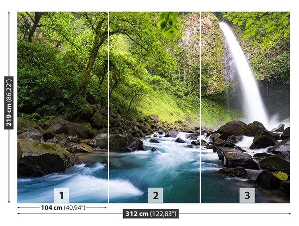 Fototapet Cascada Costa Rica