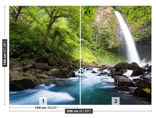 Fototapet Cascada Costa Rica