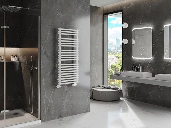 Mexen Akan radiator de baie 1080 x 500 mm, 784 W, alb - W121-1080-500-00-20