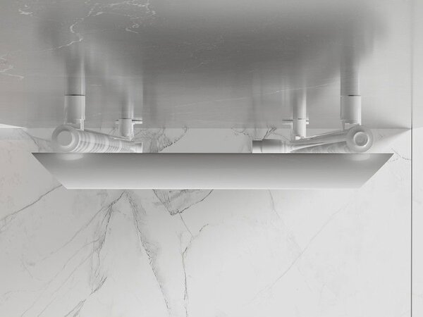 Mexen Akan radiator de baie 1080 x 500 mm, 784 W, alb - W121-1080-500-00-20