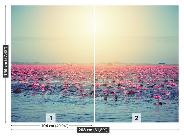 Fototapet Water Lilies Pond