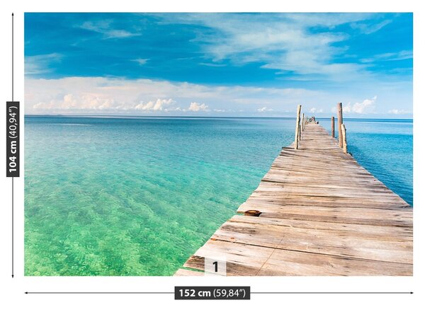Fototapet Debarcader. Mare