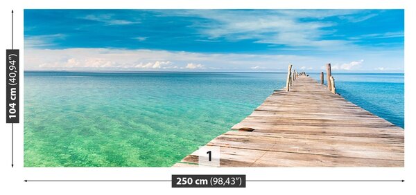 Fototapet Debarcader. Mare