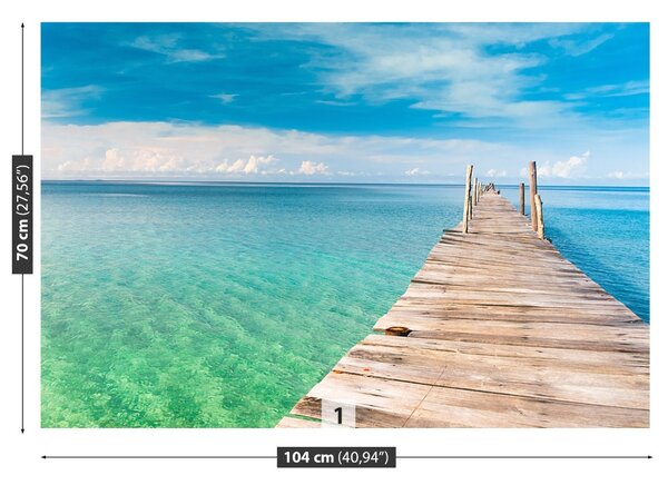 Fototapet Debarcader. Mare