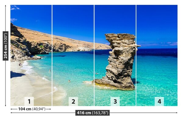 Fototapet Plaje din Grecia