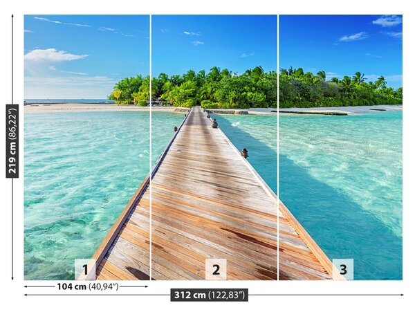 Fototapet Ocean Pier
