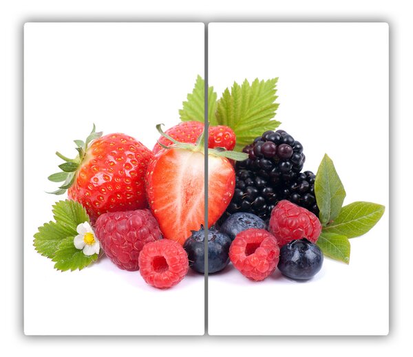 Tocator din sticla fructe de padure