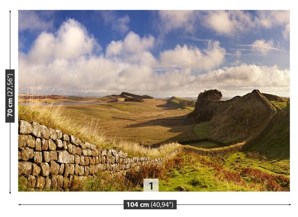 Fototapet Peretele lui Hadrian