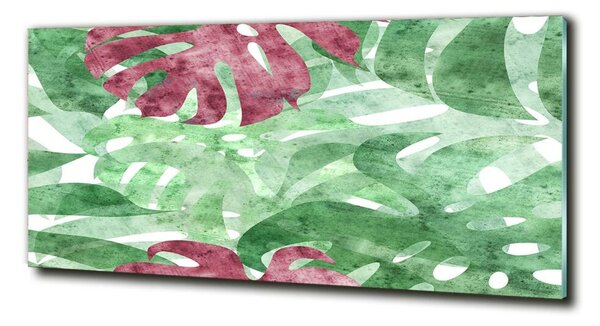 Fotografie imprimată pe sticlă Monstera