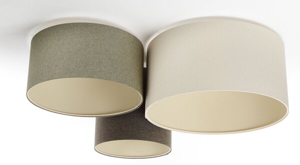 BPS Koncept Boho Ellegant lampă de tavan 3x60 W verde-maro 080-070