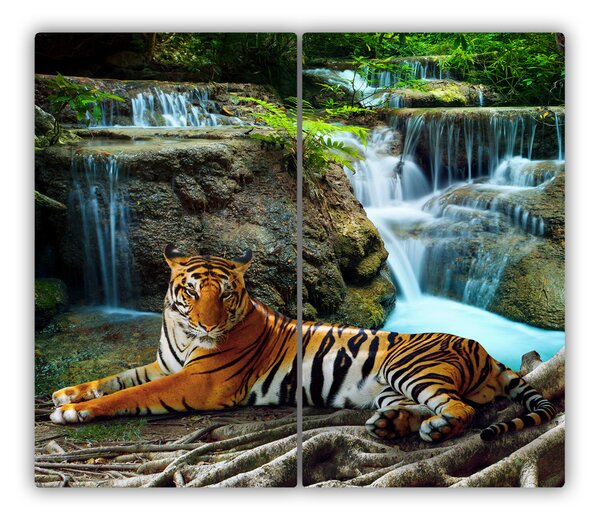 Tocator din sticla Tiger cascadă