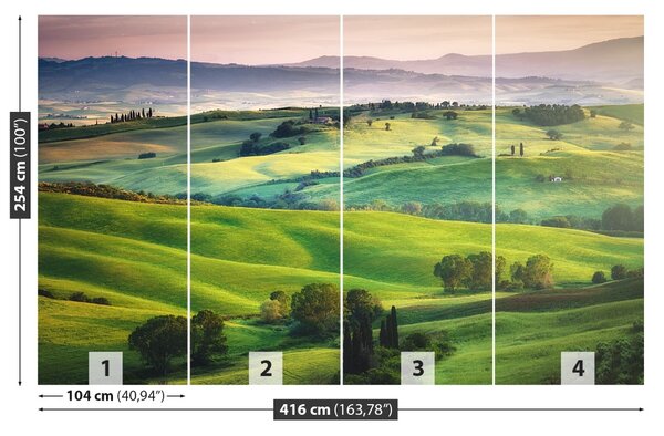 Fototapet Meadows italian