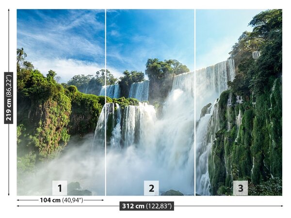 Fototapet Cascada Iguazú