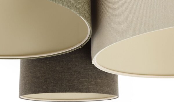 BPS Koncept Boho Ellegant lampă de tavan 3x60 W verde-maro 080-070