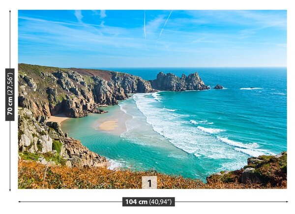 Fototapet Coasta de Cornwall