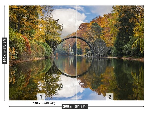 Fototapet Podul Kromlau