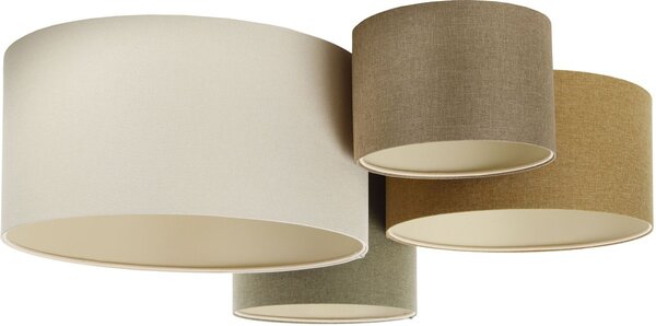 BPS Koncept Boho Ellegant lampă de tavan 4x60 W verde-maro 084-074
