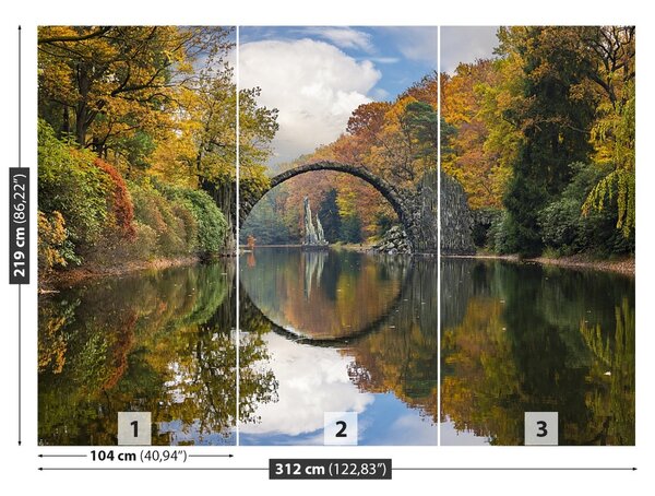 Fototapet Podul Kromlau