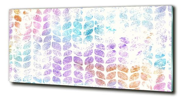 Fotografie imprimată pe sticlă frunze colorate