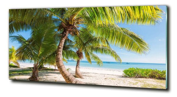 Imagine de sticlă plaja tropicala