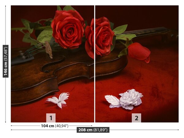 Fototapet Vioara Roses