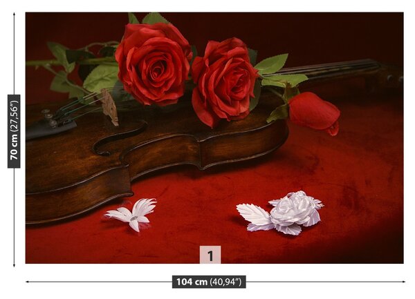 Fototapet Vioara Roses