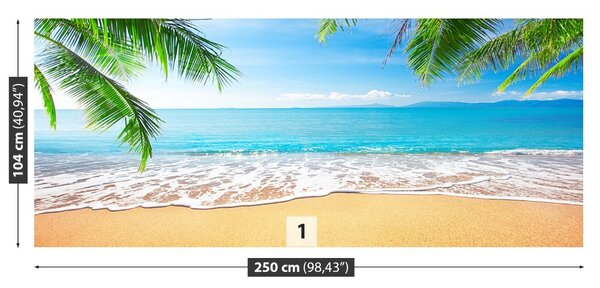 Fototapet Palm Beach și