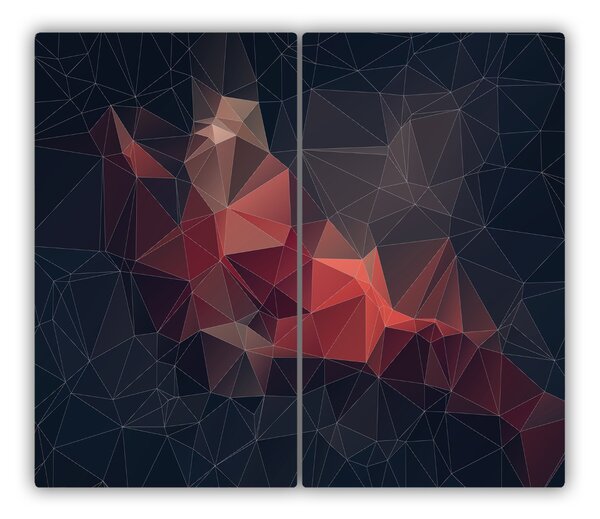 Tocator din sticla Abstract