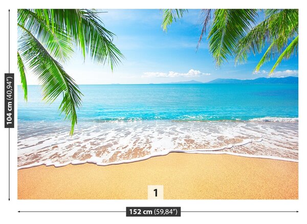 Fototapet Palm Beach și